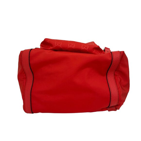 Gucci Red Nylon Backpack - Picture 5 of 8